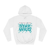 Stay Wild  Unisex College Hoodie - Stylish & Cosy for Campus Life